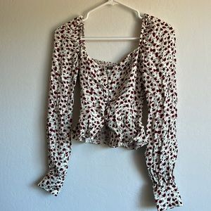 Reformation Roses Top
